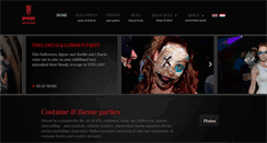 Desktop Screenshot of halloweenamsterdam.com